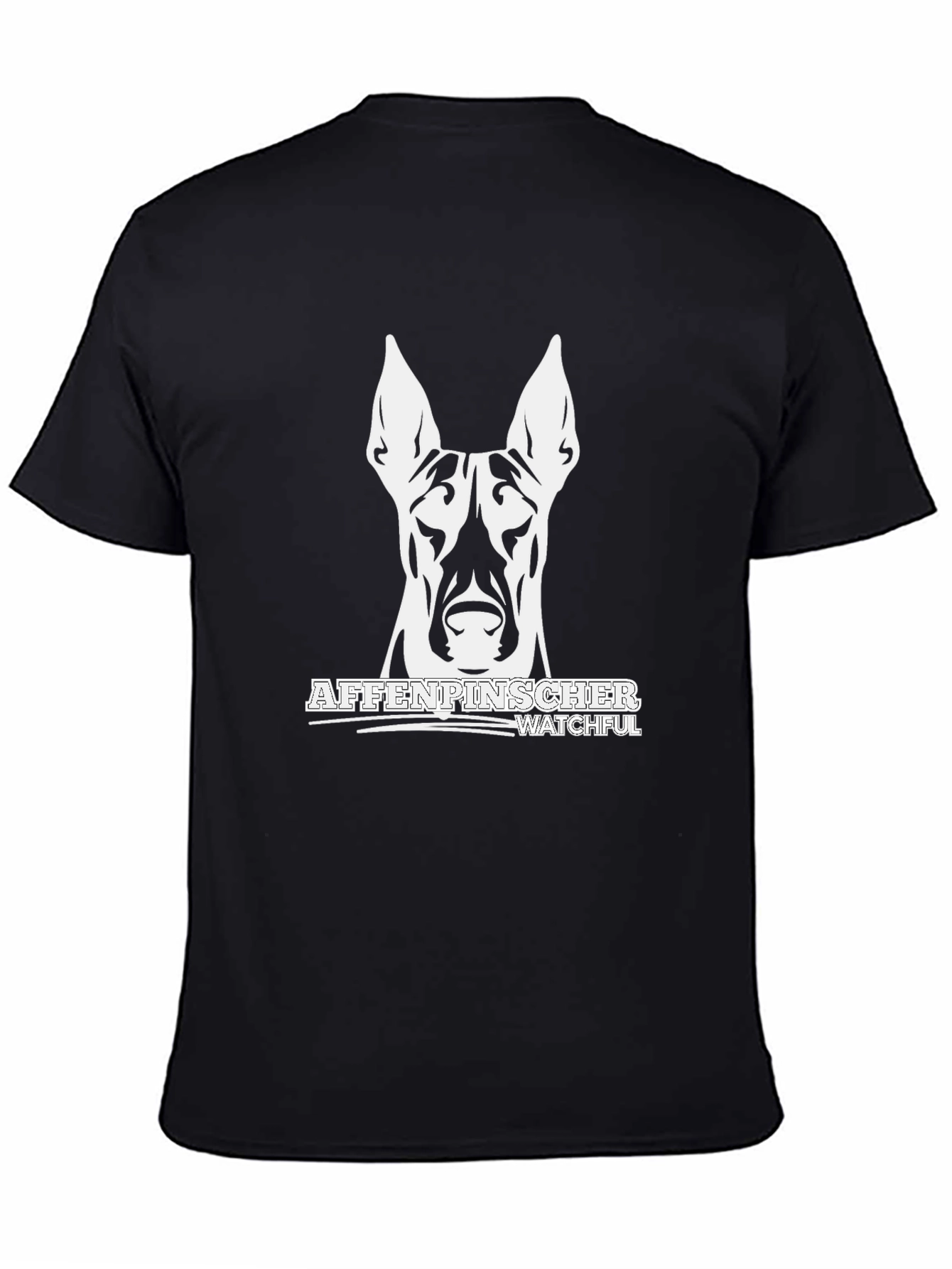 Affenpinscher Watchful Dog T-Shirt