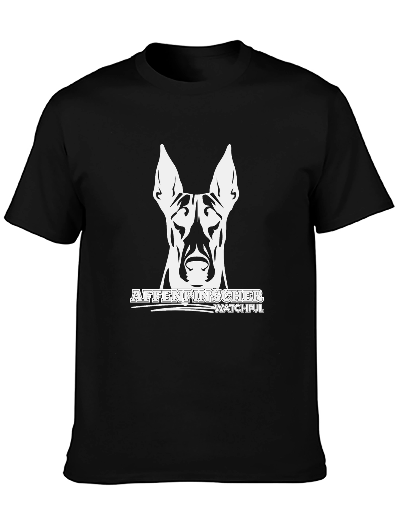 Affenpinscher Watchful Dog T-Shirt
