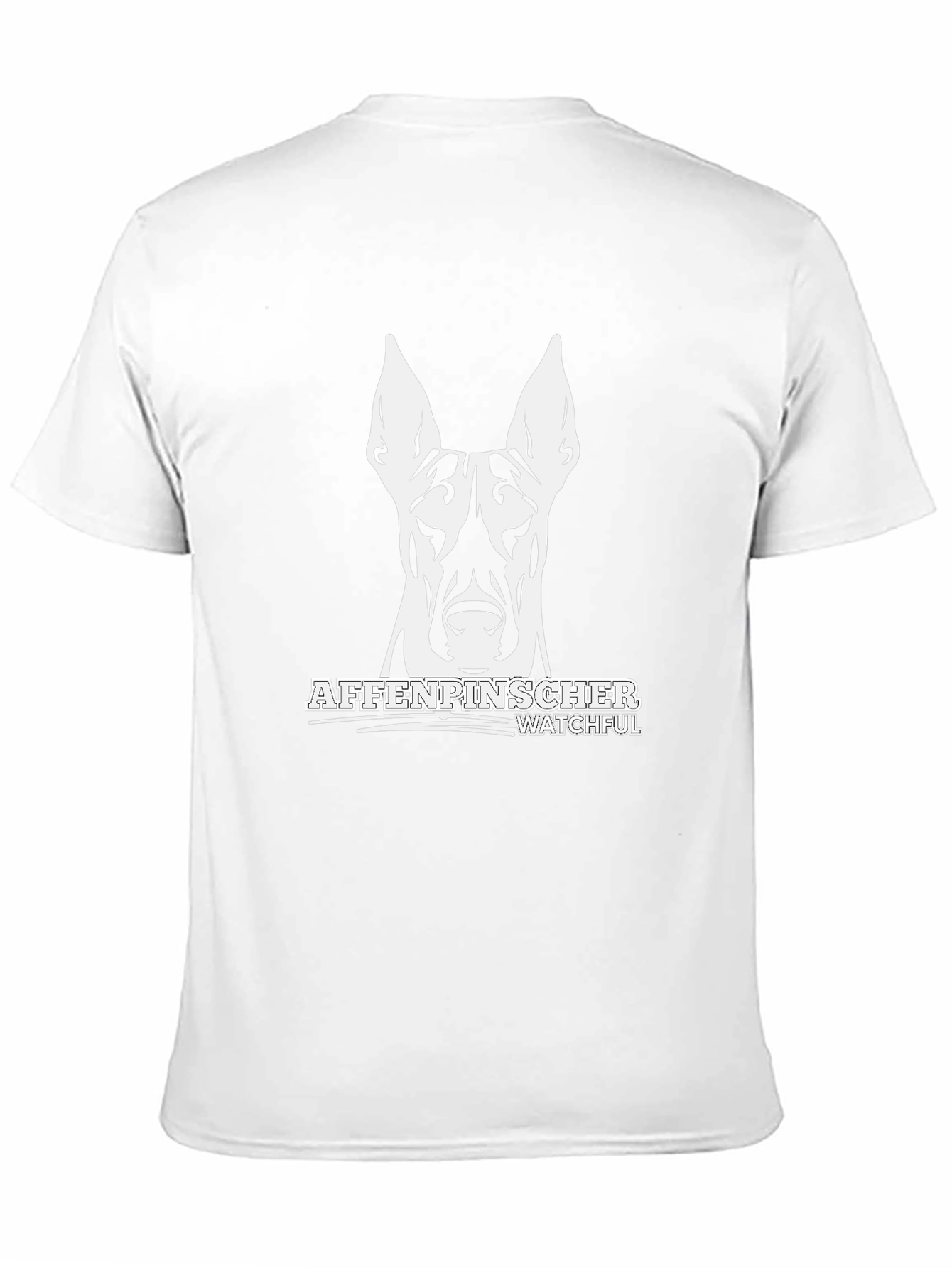 Affenpinscher Watchful Dog T-Shirt