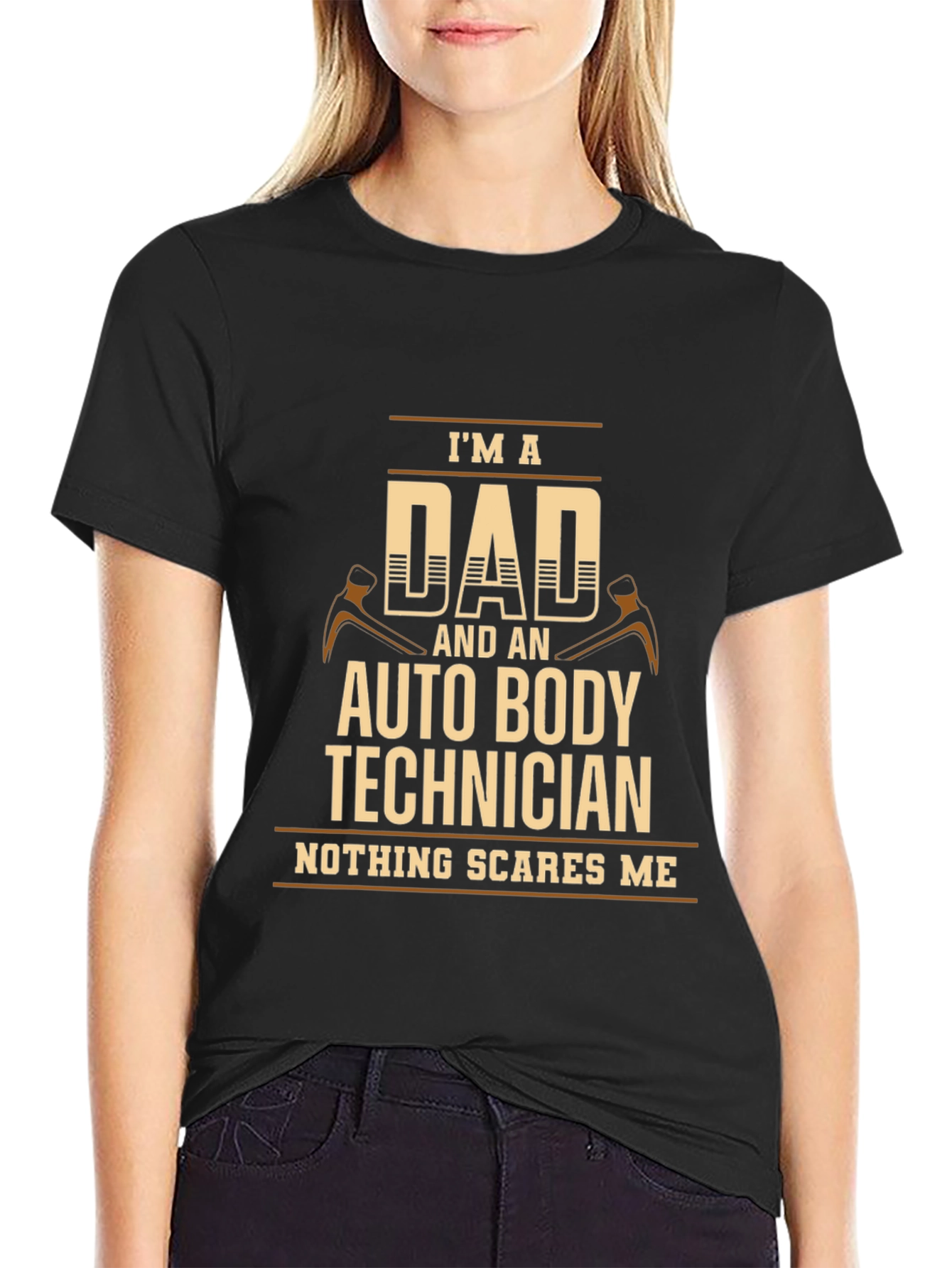 Dad Auto Body Technician Graphic T-Shirt