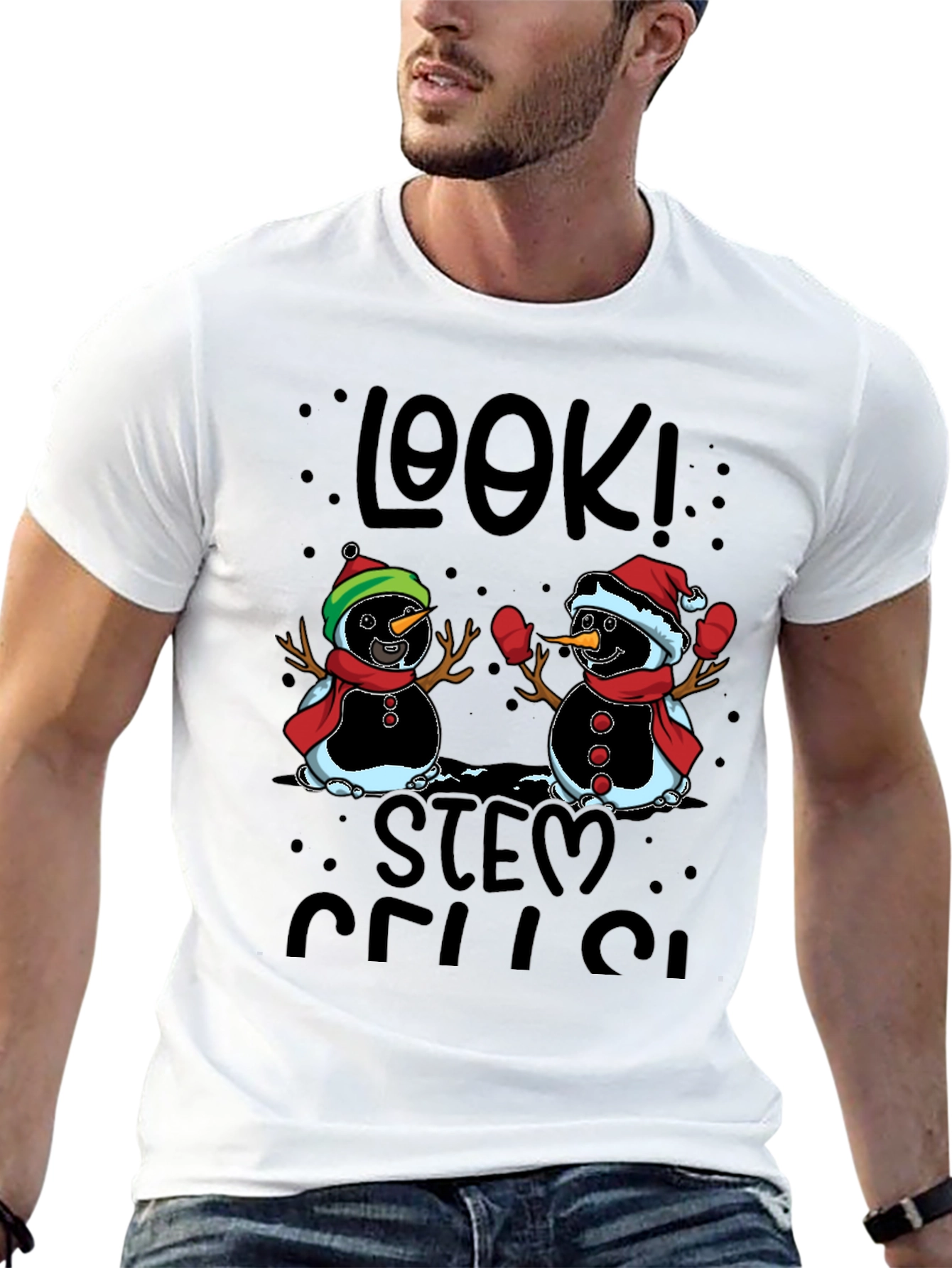 Look! Stem Cells T-Shirt - Funny Science Tee