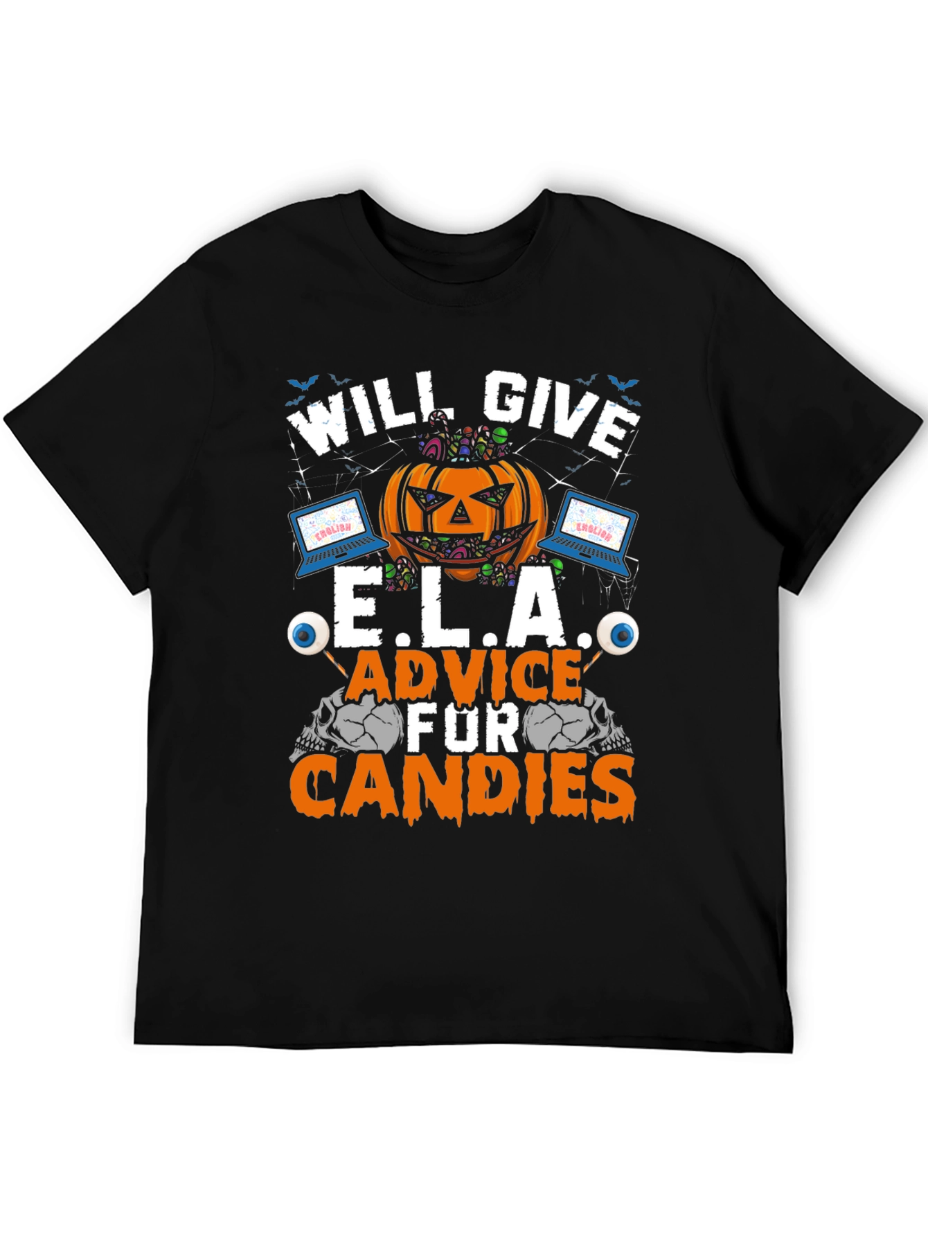 Will Give E.L.A. Advice for Candies Halloween T-Shirt