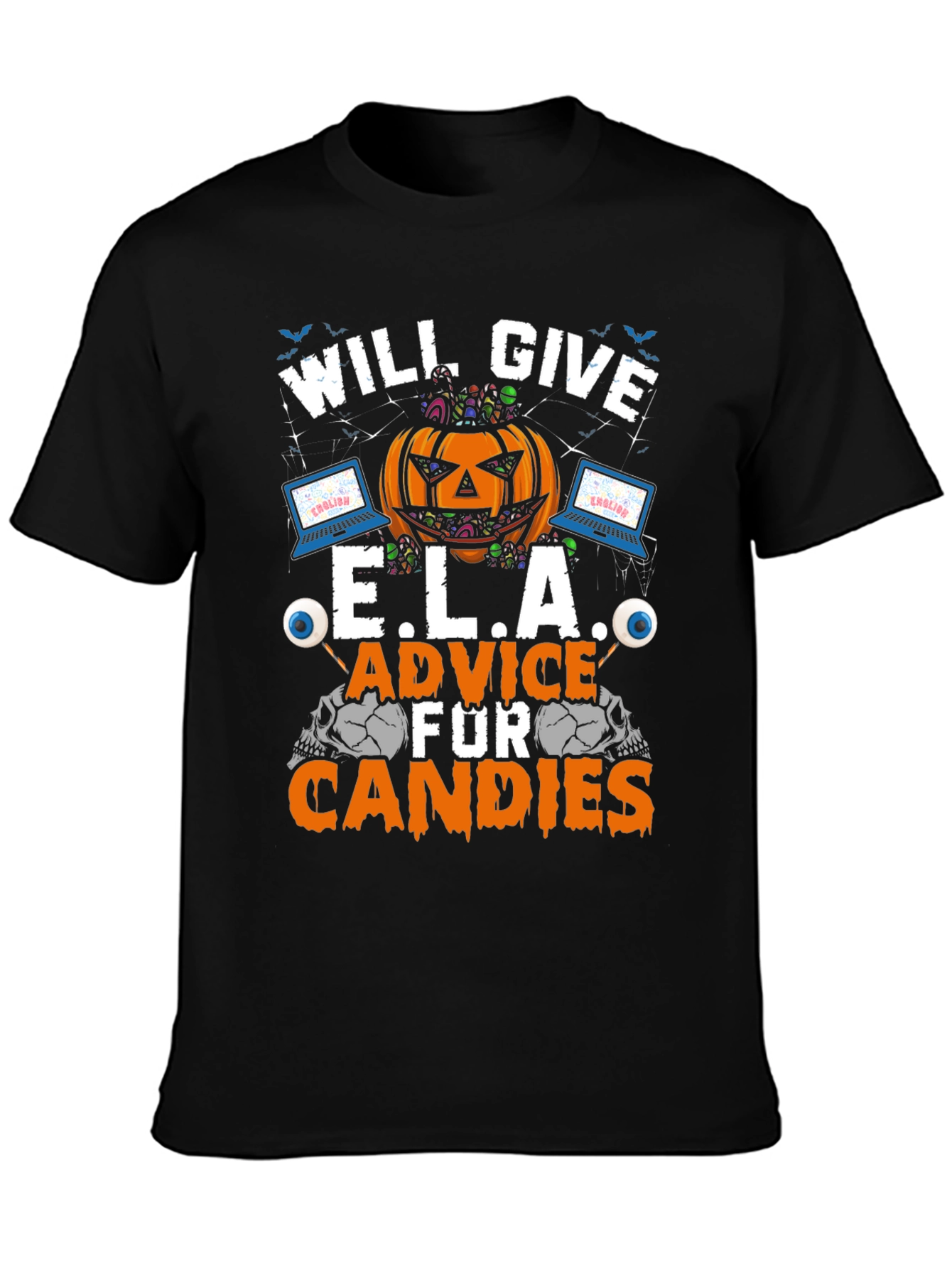 Will Give E.L.A. Advice for Candies Halloween T-Shirt