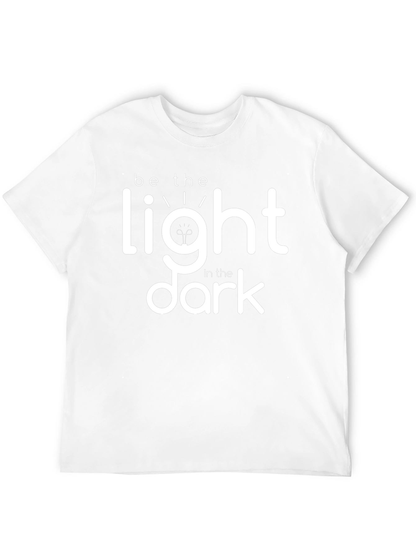 Be the Light T-Shirt - Motivational Graphic Tee