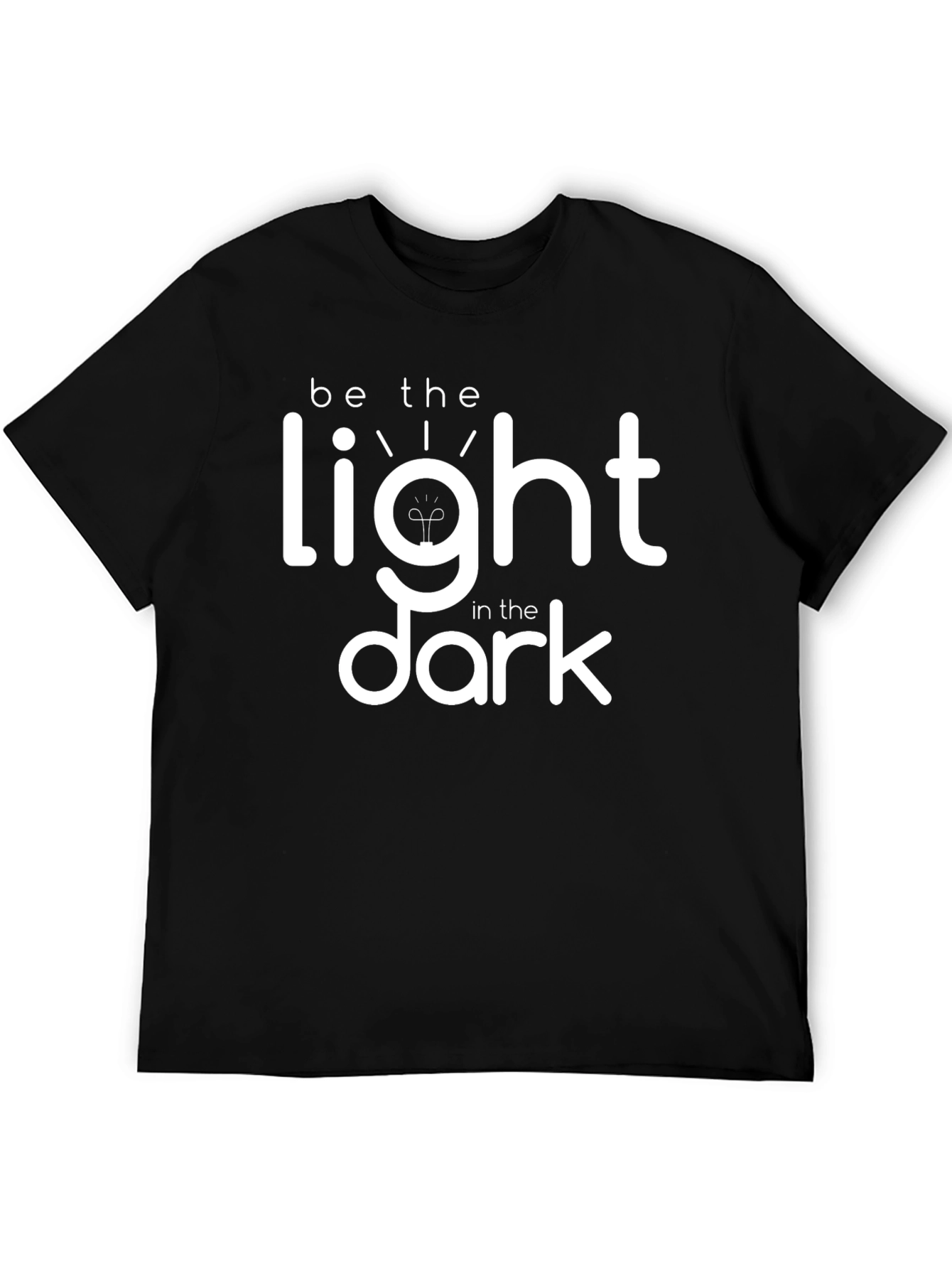 Be the Light T-Shirt - Motivational Graphic Tee