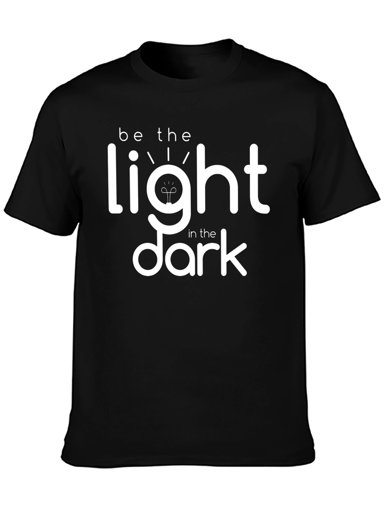Be the Light T-Shirt - Motivational Graphic Tee