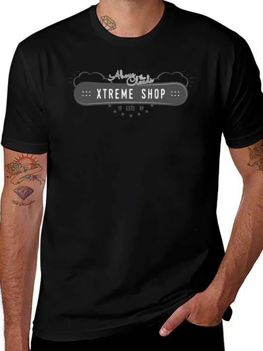 Above the Clouds Xtreme Shop Black T-Shirt
