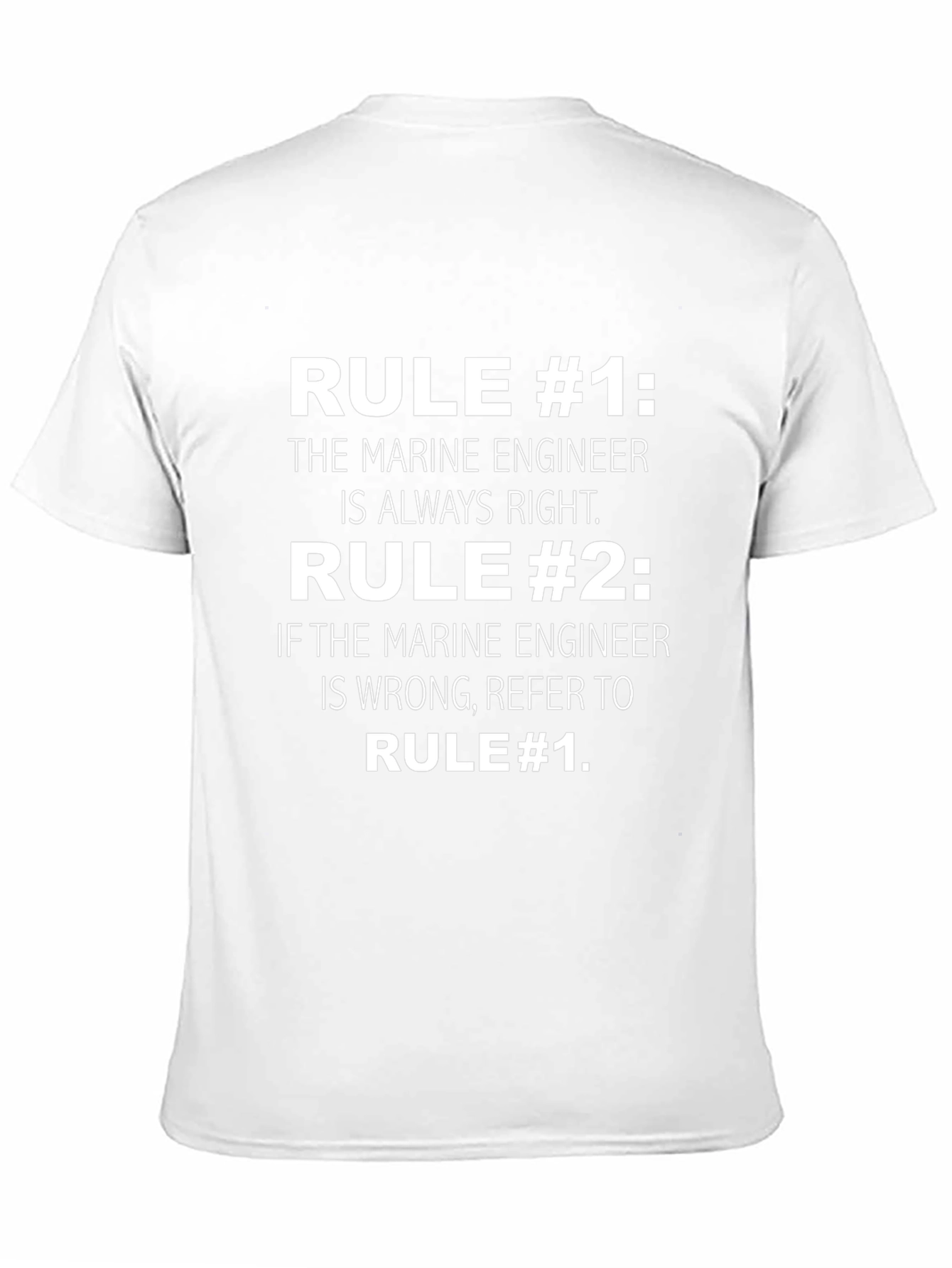 Marine Engineer Rule T-Shirt