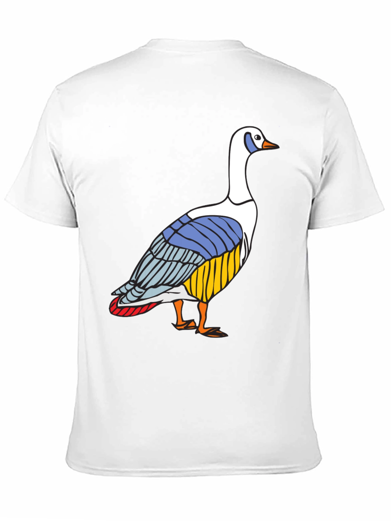 Goose Graphic Tee - Stylish Black Cotton T-Shirt
