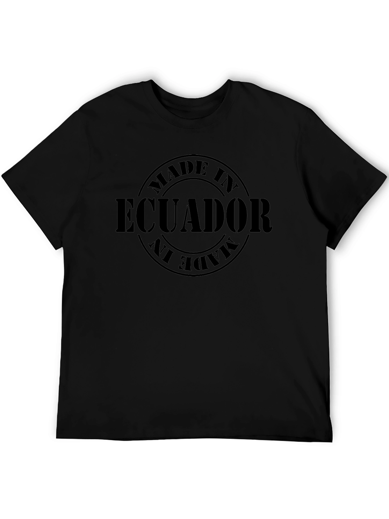 Made in Ecuador Black T-Shirt
