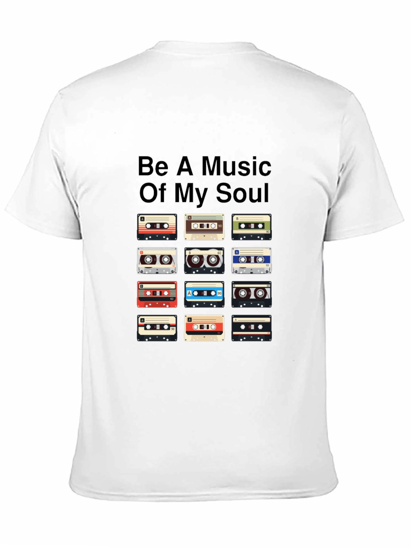 Music Cassette Tape Graphic Tee
