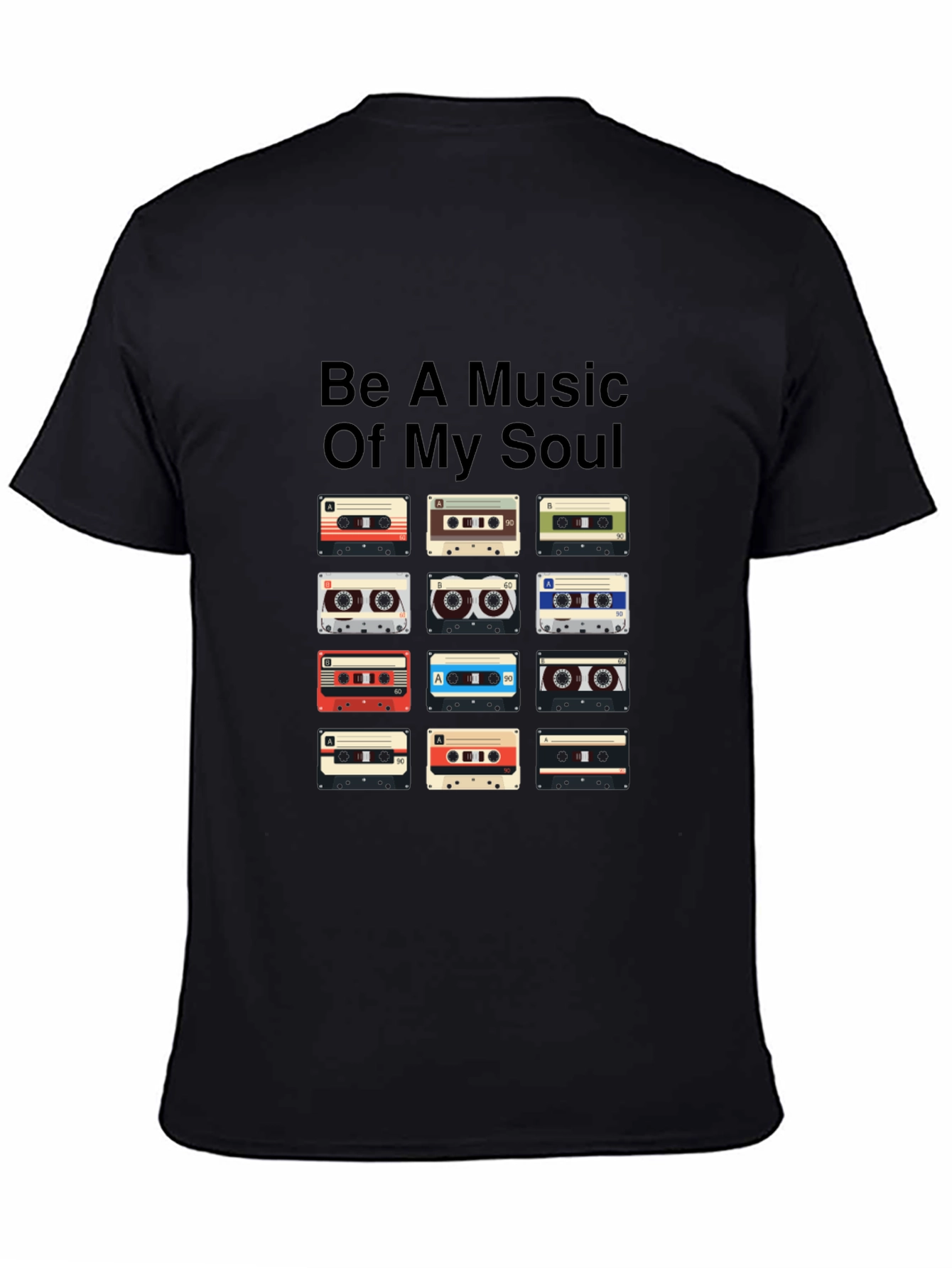 Music Cassette Tape Graphic Tee