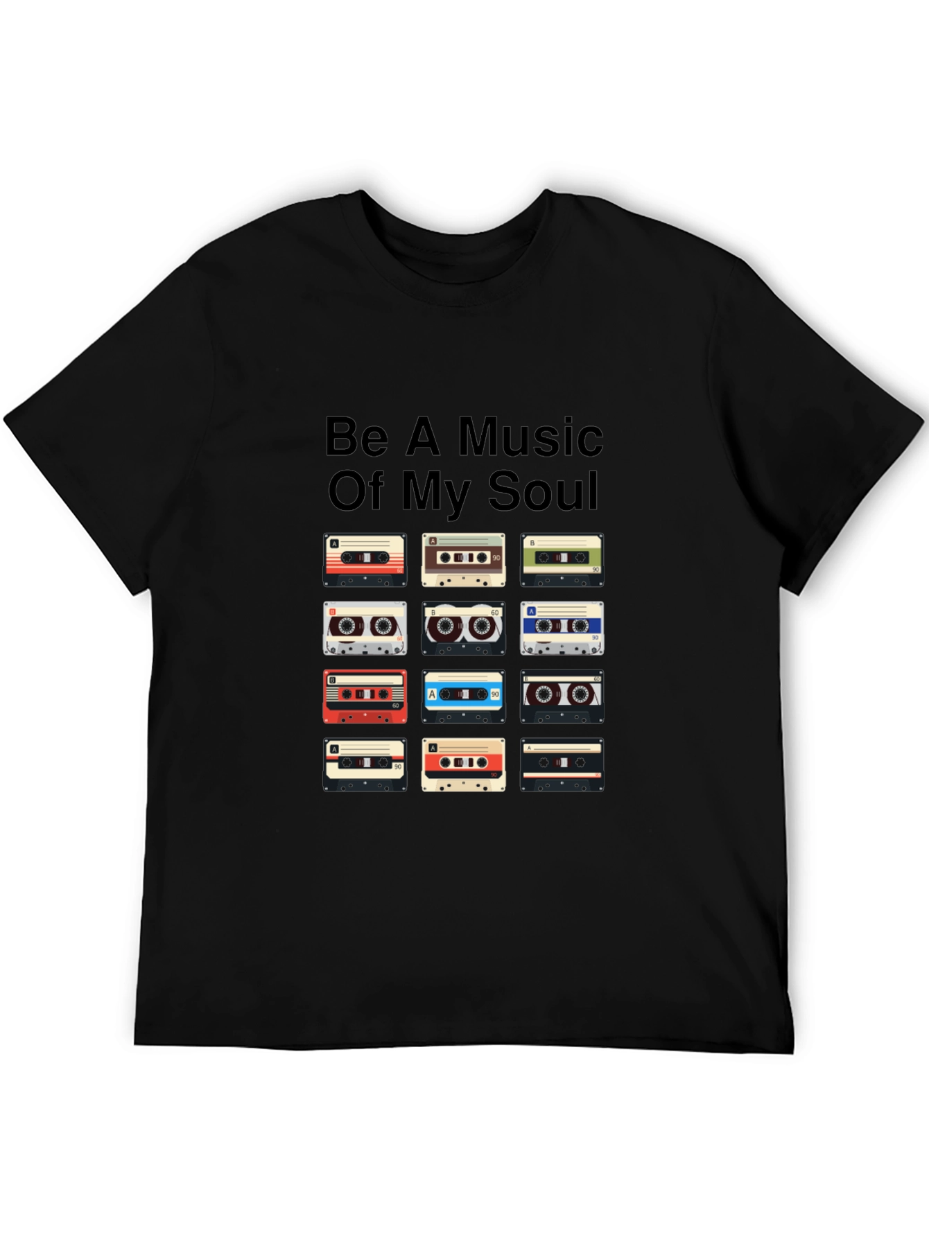 Music Cassette Tape Graphic Tee