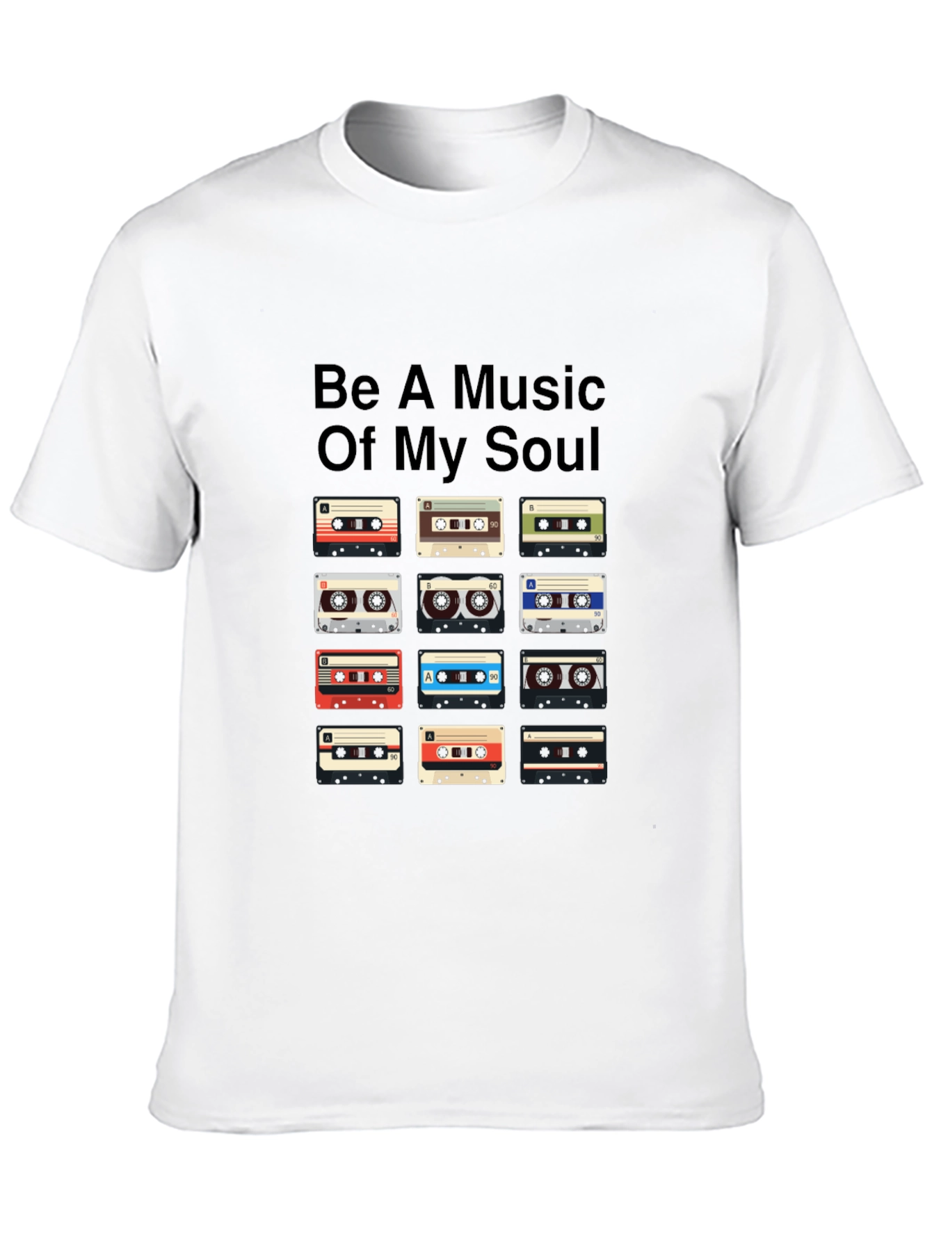 Music Cassette Tape Graphic Tee