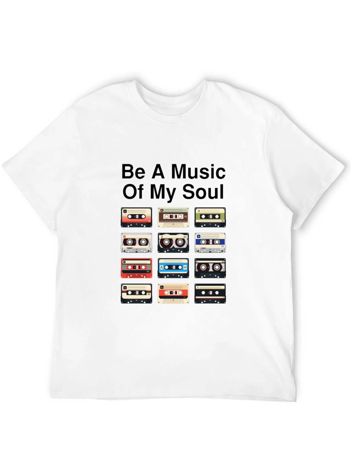 Music Cassette Tape Graphic Tee