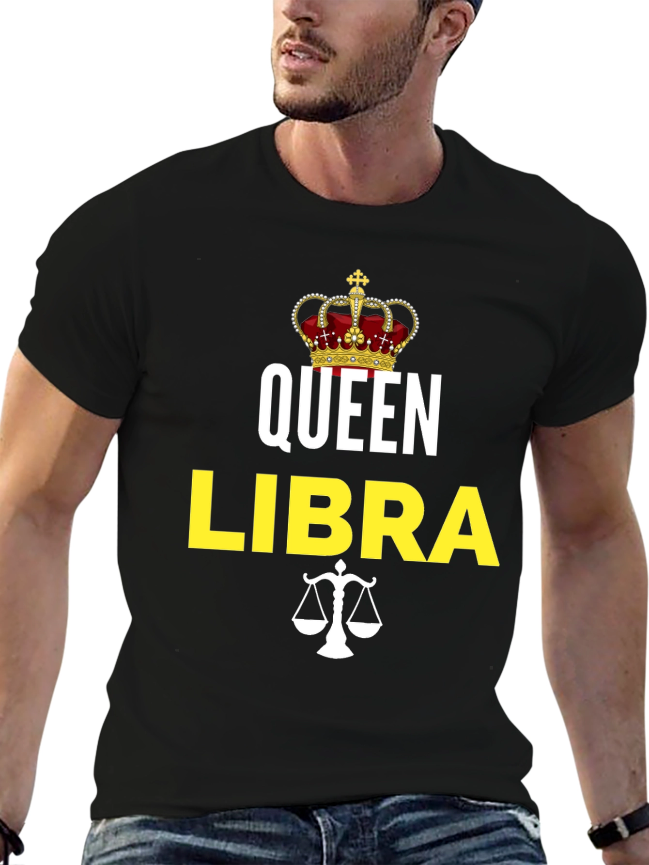 Queen Libra Zodiac Sign T-Shirt