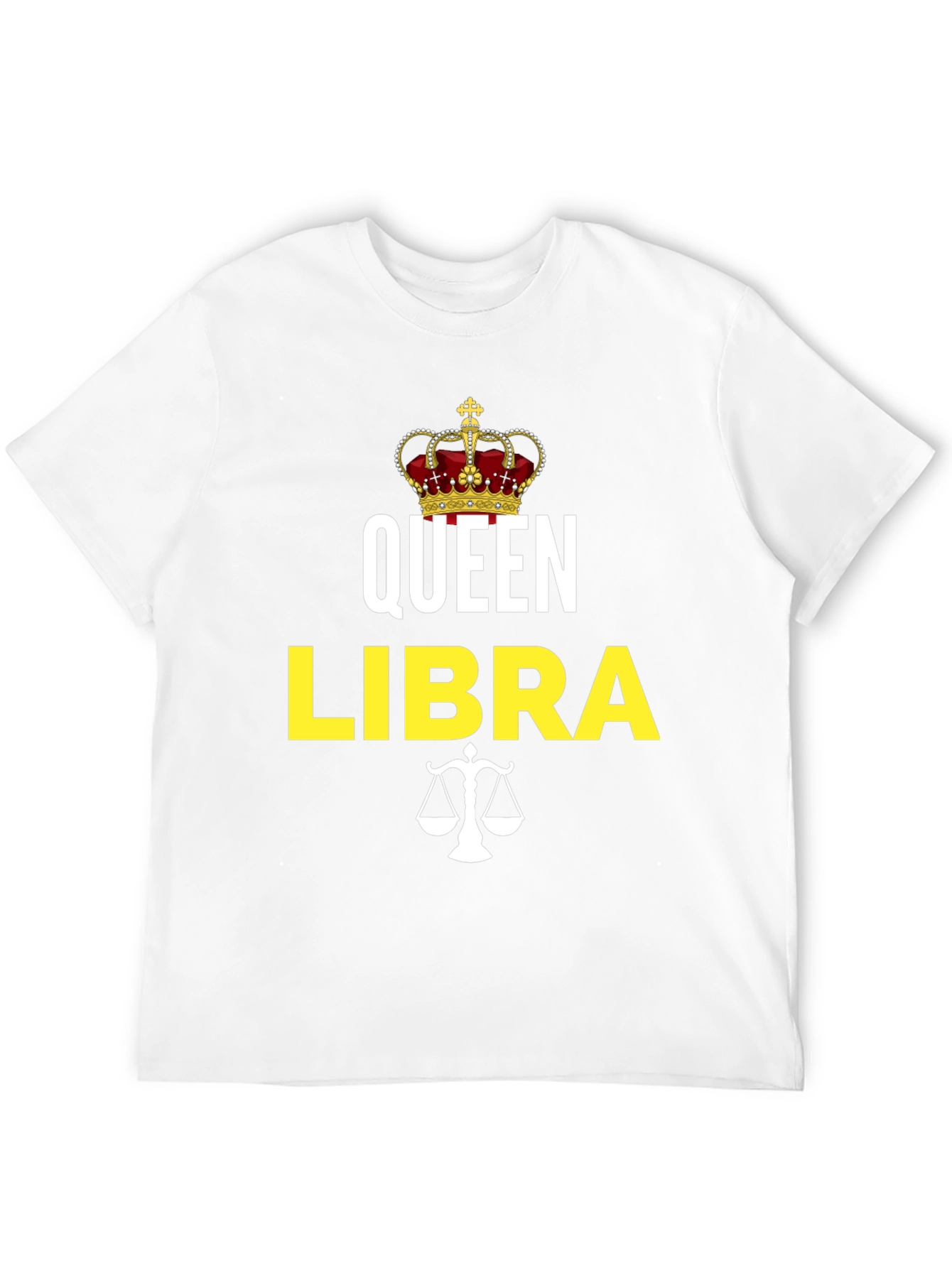 Queen Libra Zodiac Sign T-Shirt