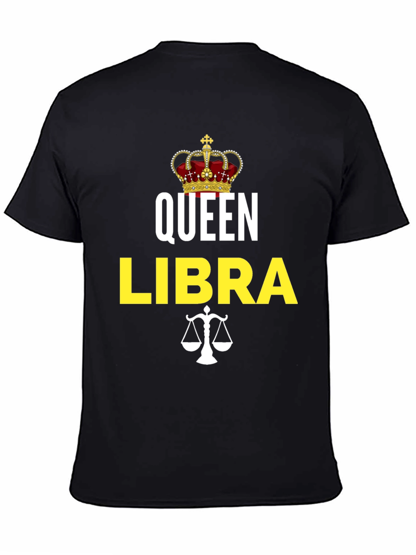 Queen Libra Zodiac Sign T-Shirt