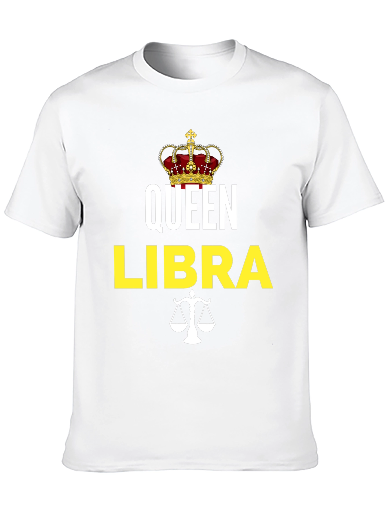 Queen Libra Zodiac Sign T-Shirt