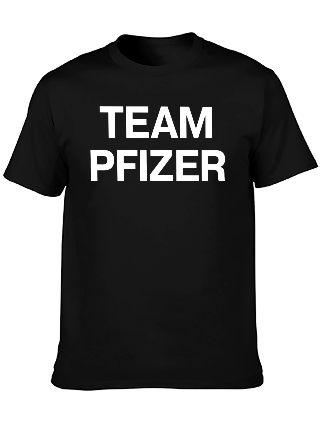 Team Pfizer Black T-Shirt