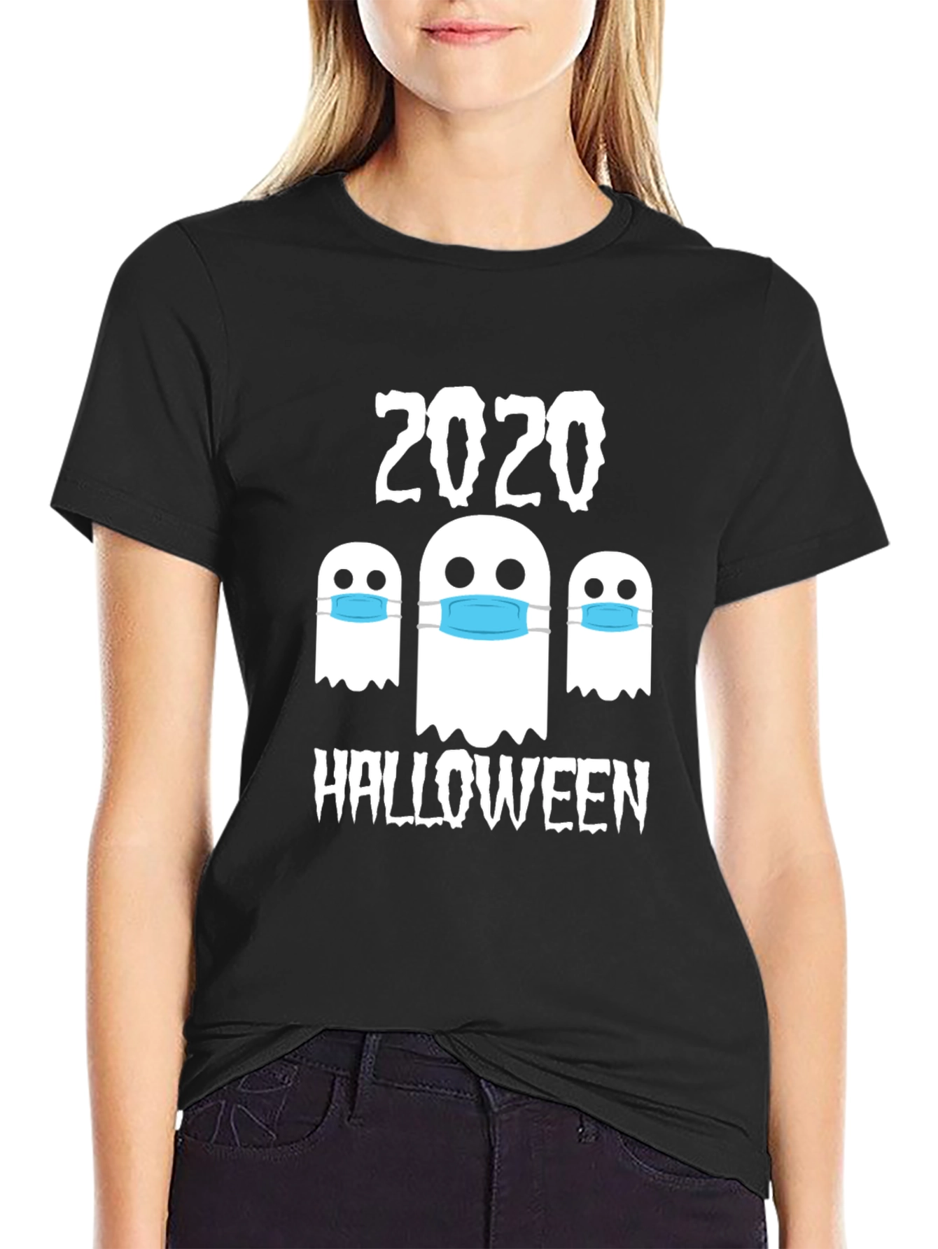 2020 Halloween Masked Ghost T-Shirt