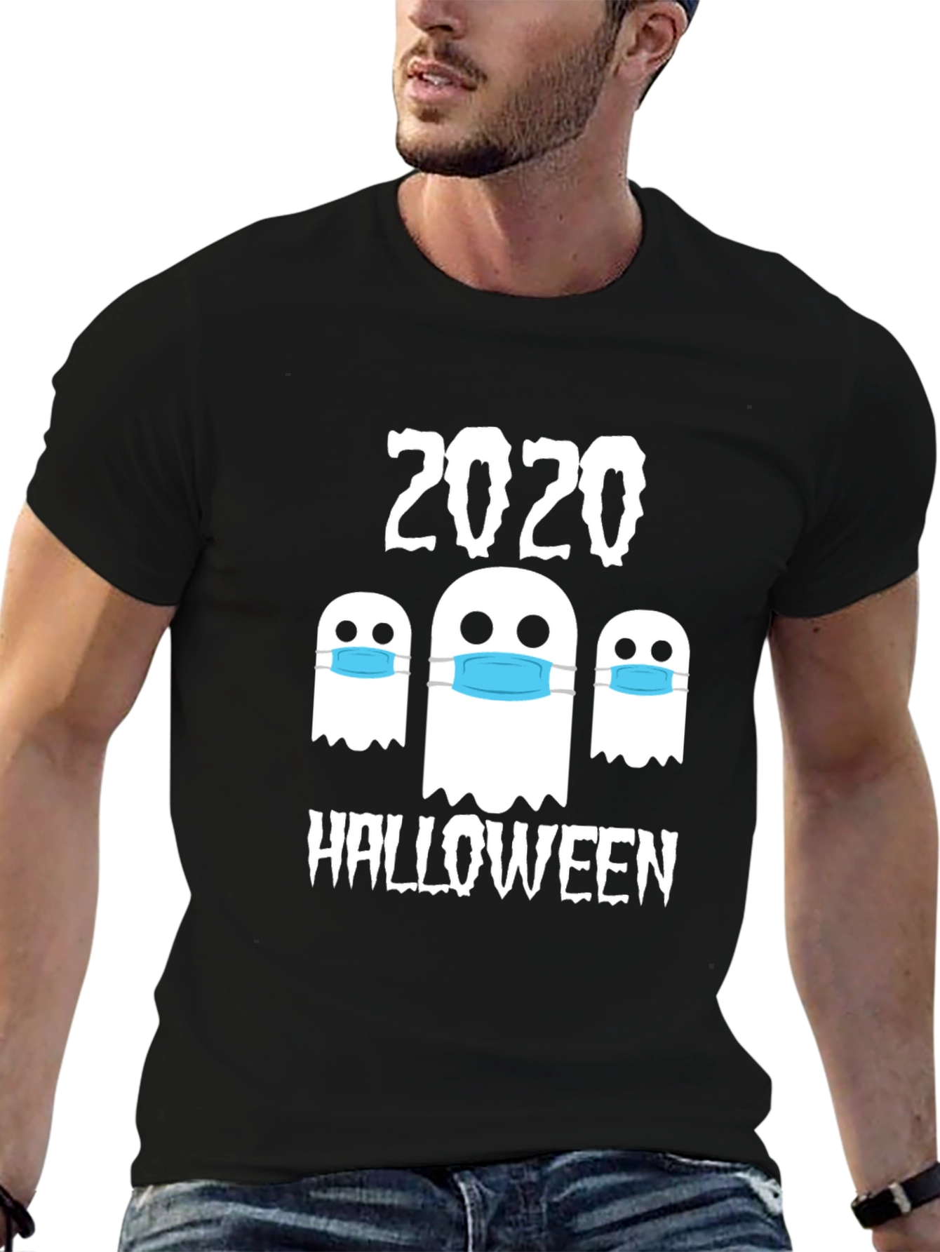 2020 Halloween Masked Ghost T-Shirt