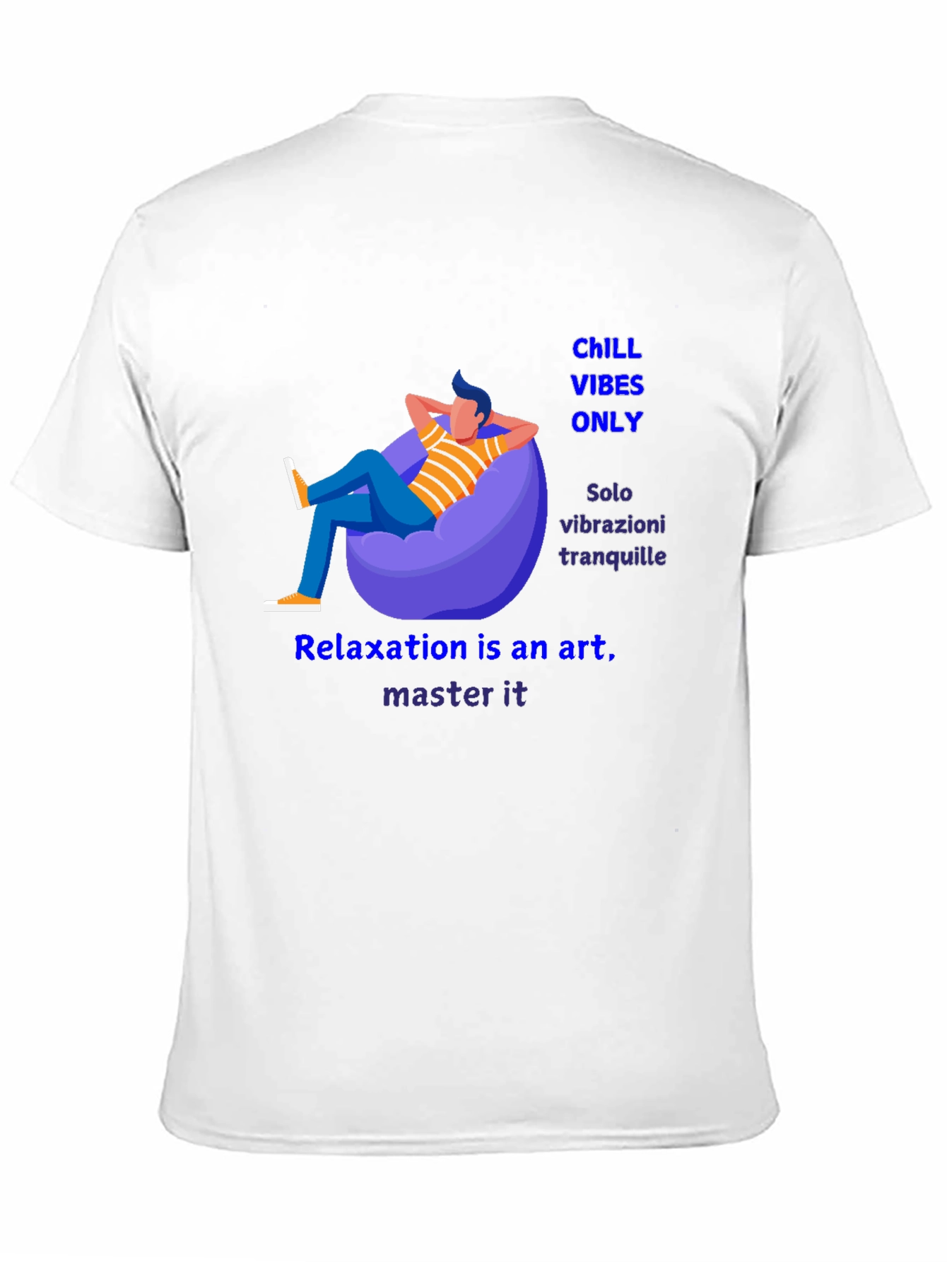 Chill Vibes Relaxation Graphic Tee