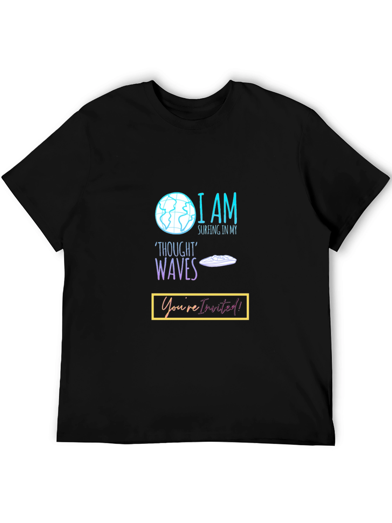 Surfing Thought Waves T-Shirt
