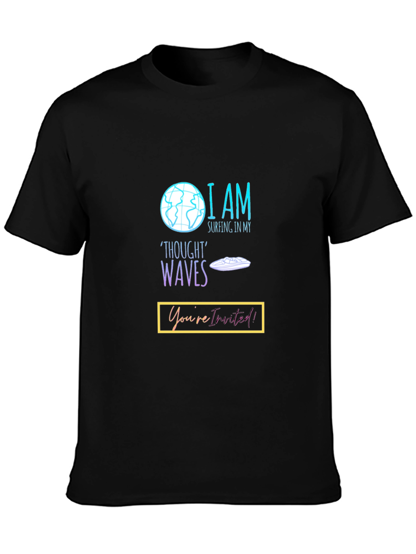 Surfing Thought Waves T-Shirt