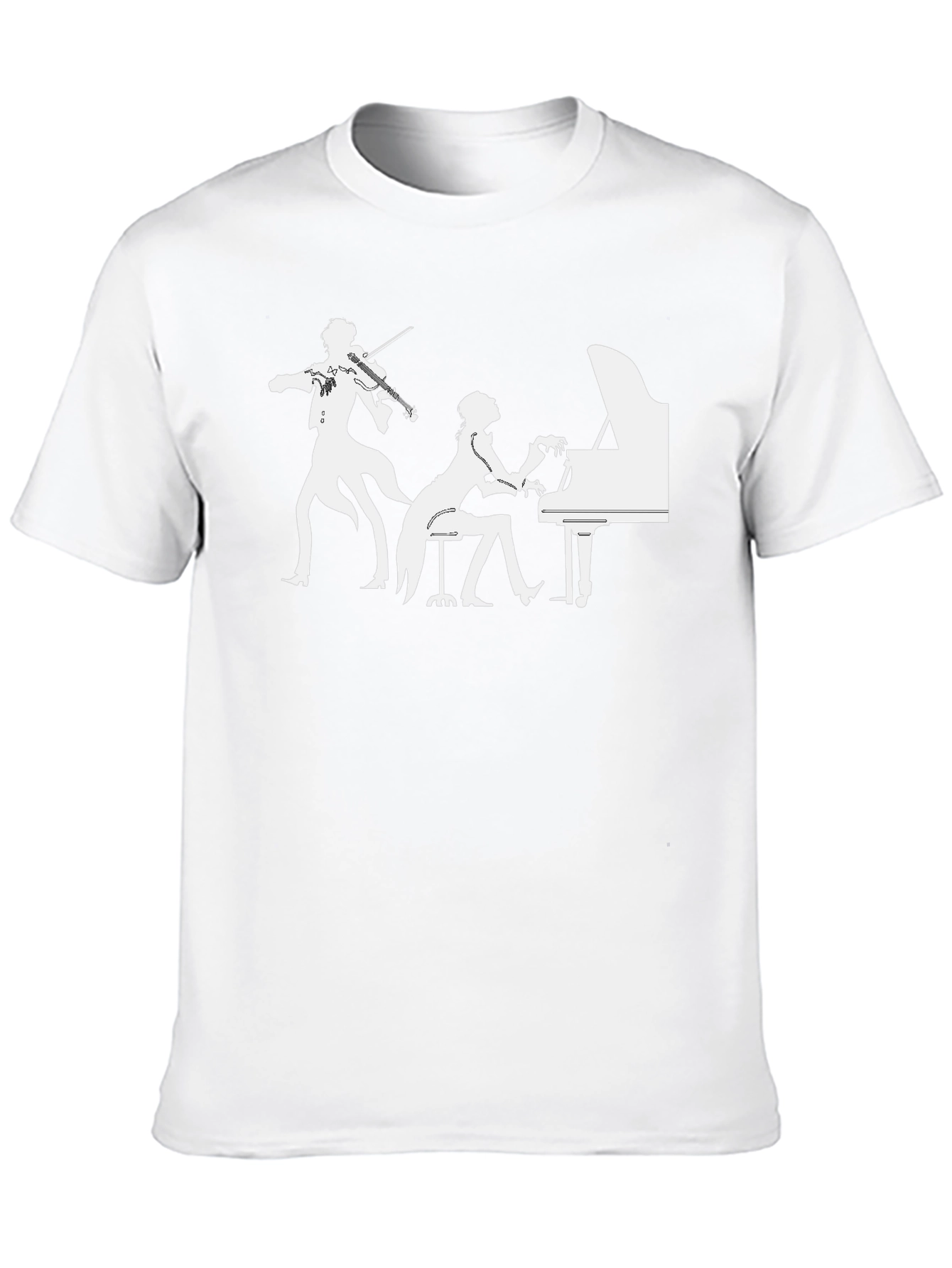 Musical Duo Black T-Shirt