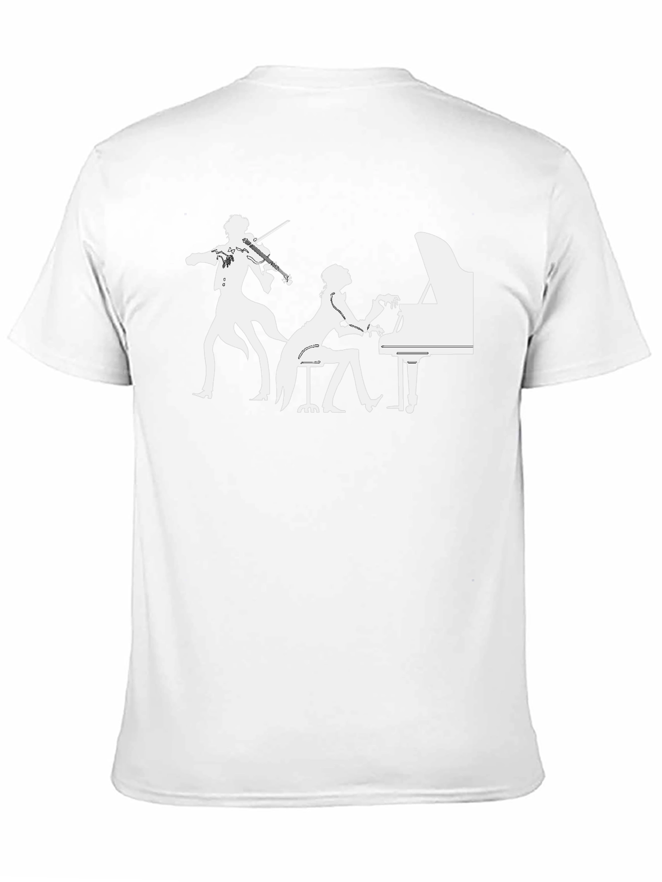 Musical Duo Black T-Shirt