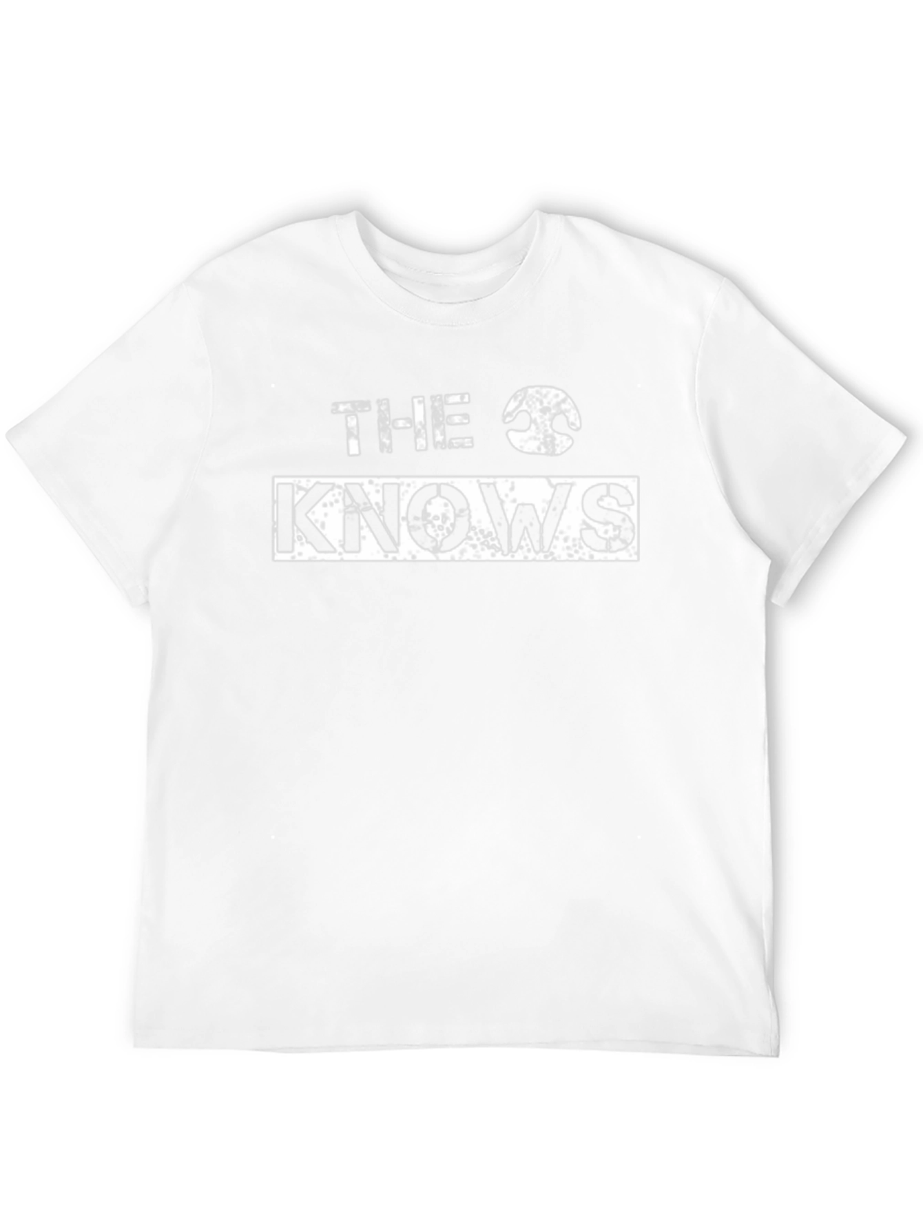 The Knows Black T-Shirt