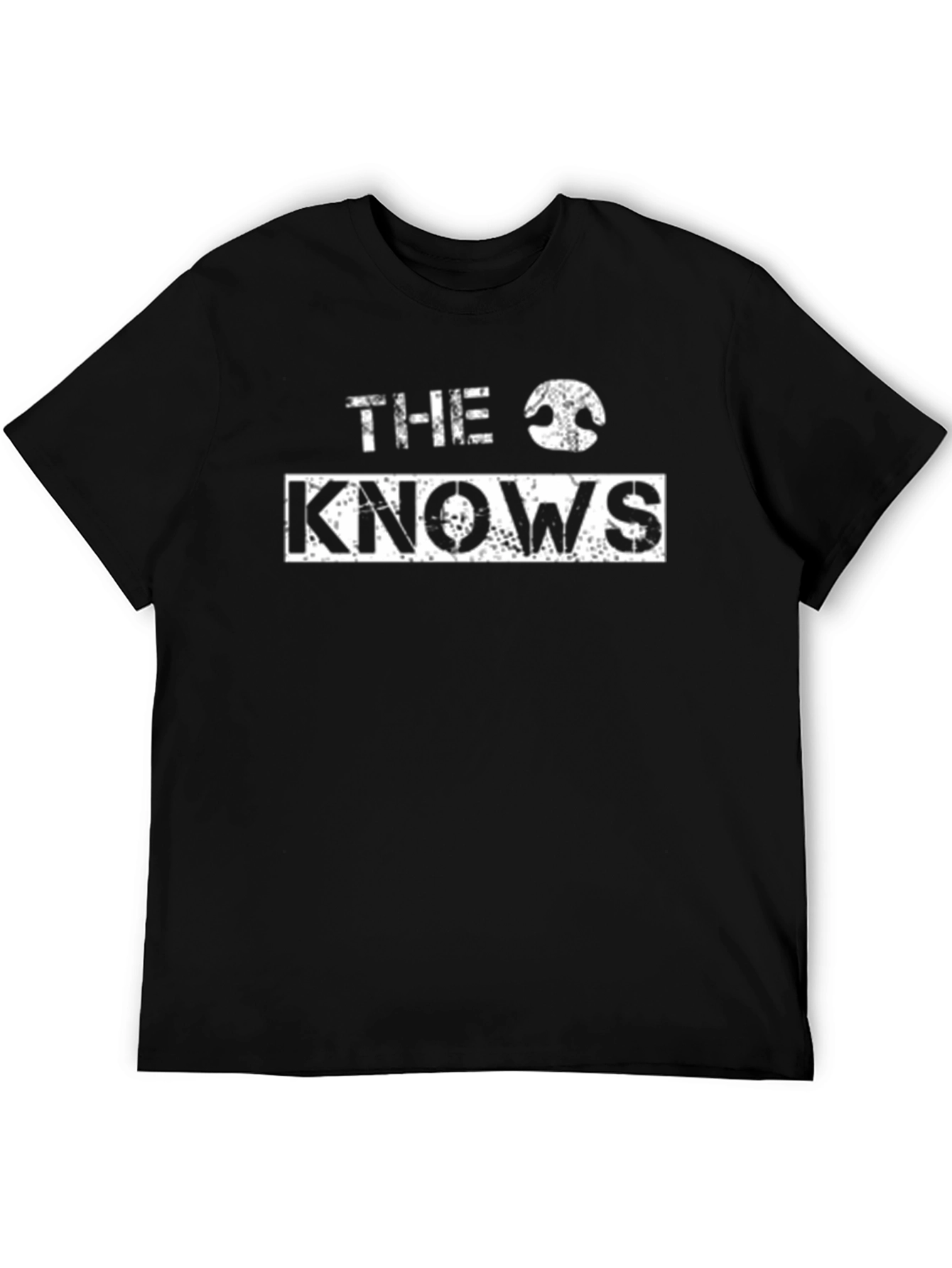 The Knows Black T-Shirt