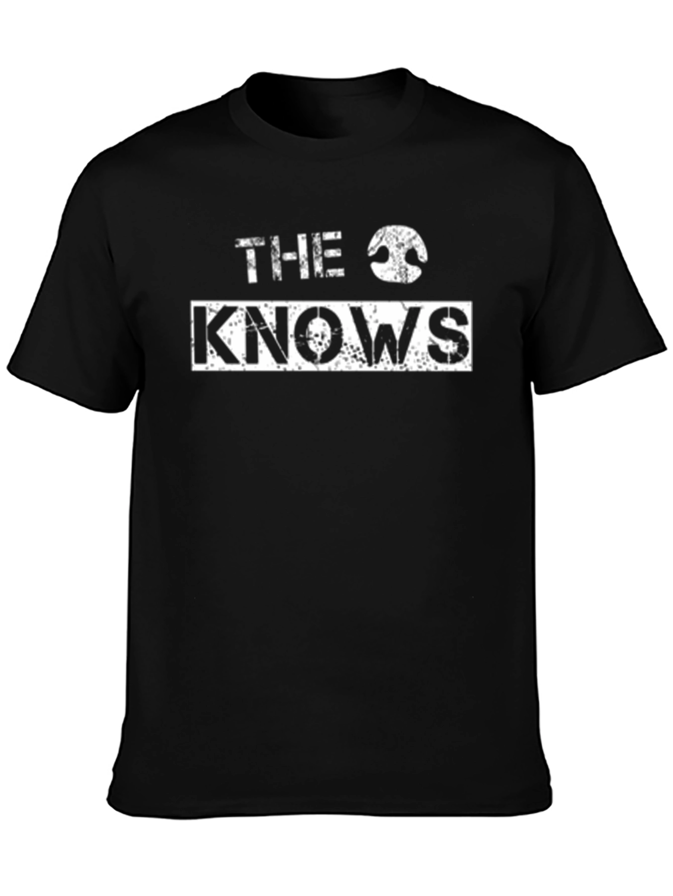 The Knows Black T-Shirt
