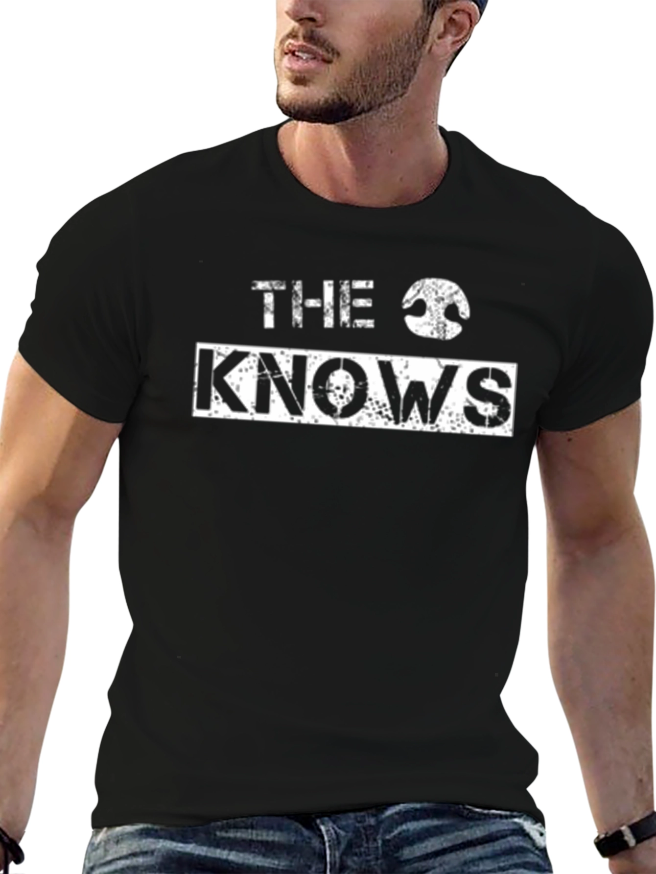 The Knows Black T-Shirt