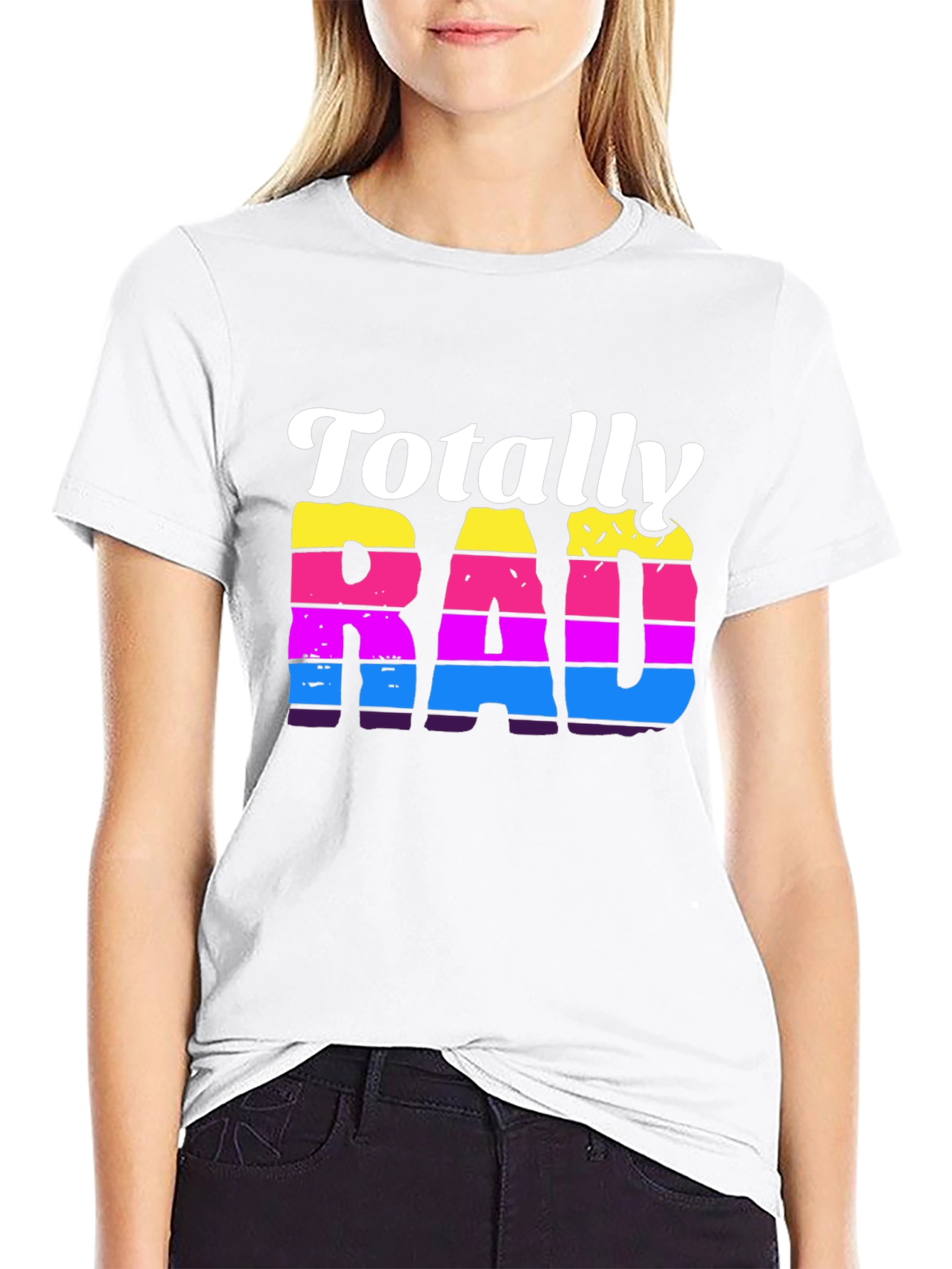 Totally Rad Retro Graphic Tee - 80s Style