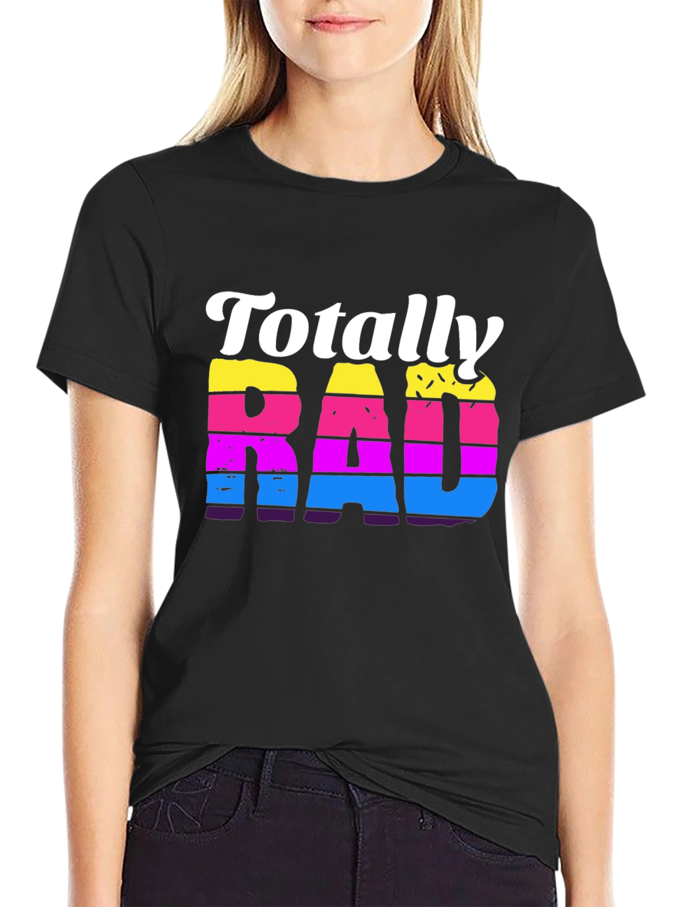 Totally Rad Retro Graphic Tee - 80s Style