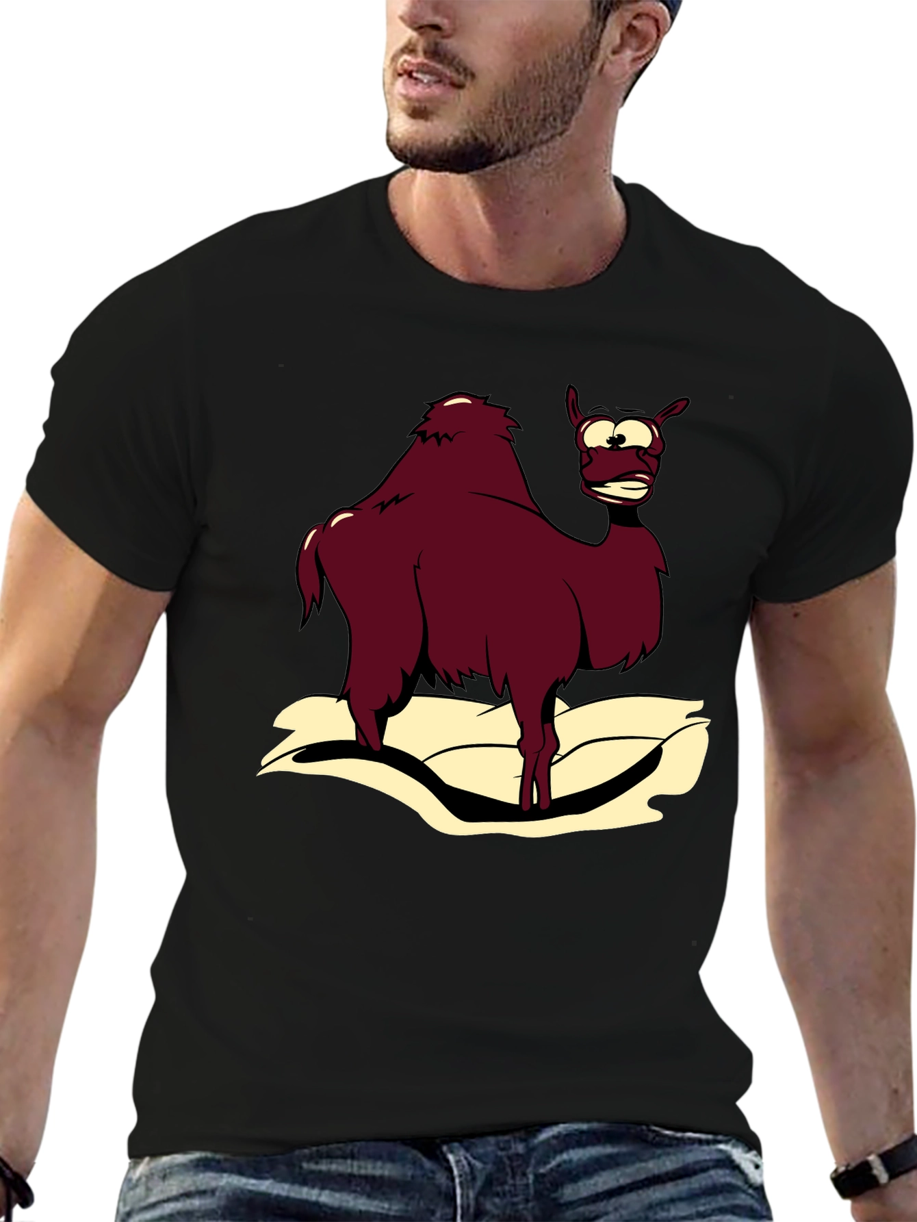 Funny Cartoon Camel T-Shirt