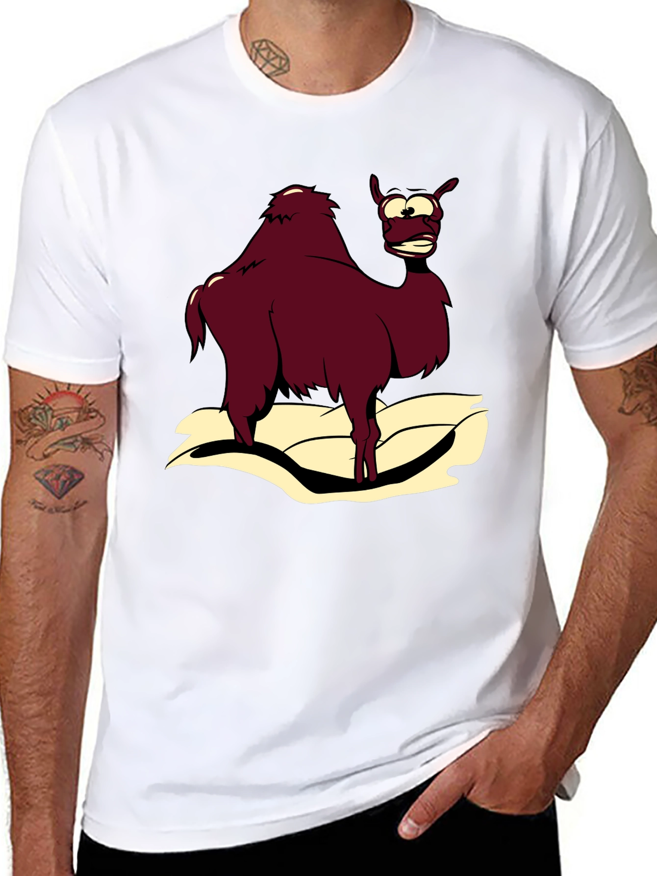 Funny Cartoon Camel T-Shirt