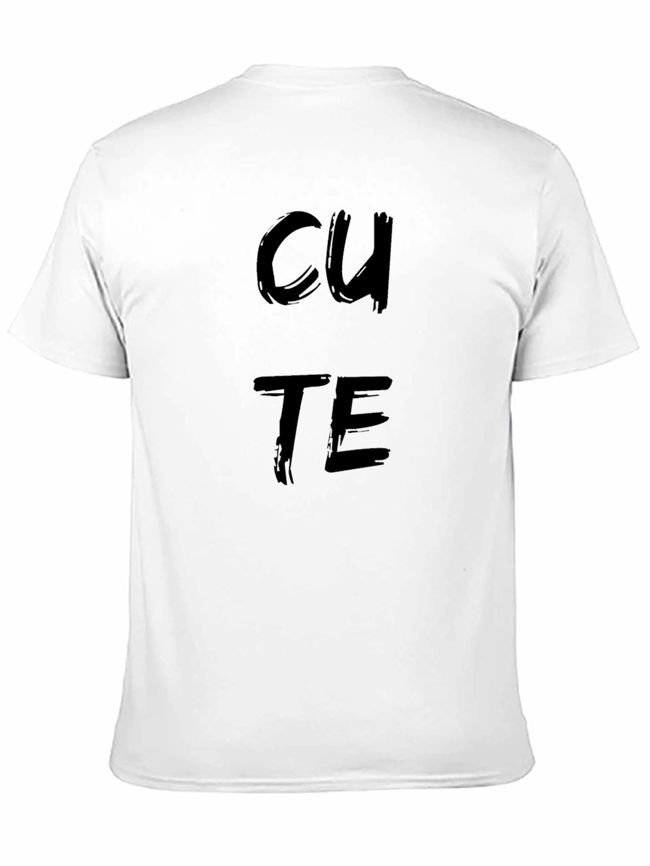 Cute Black Graphic Tee