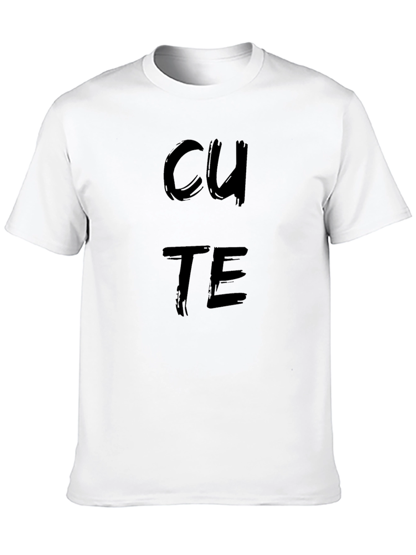 Cute Black Graphic Tee