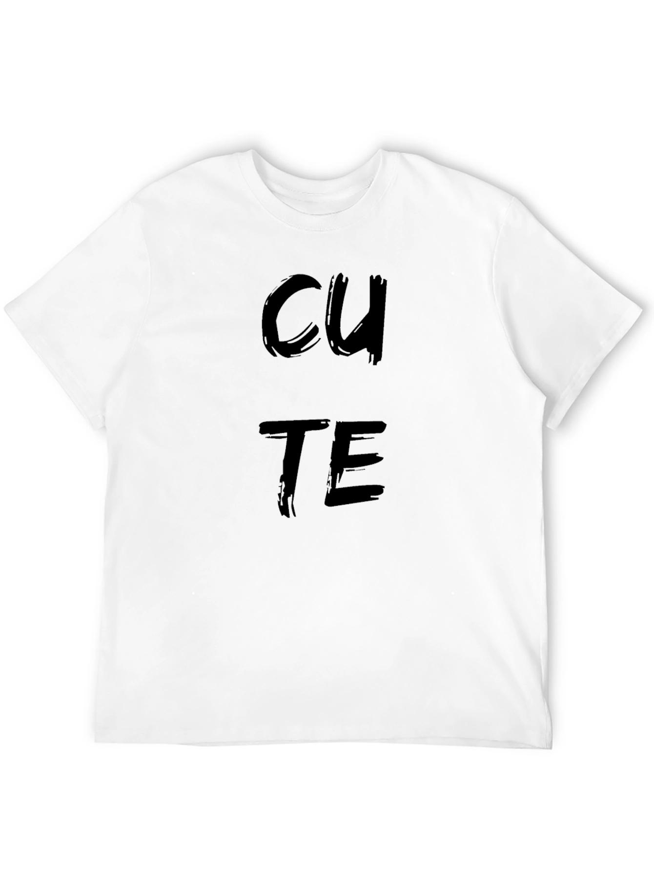 Cute Black Graphic Tee