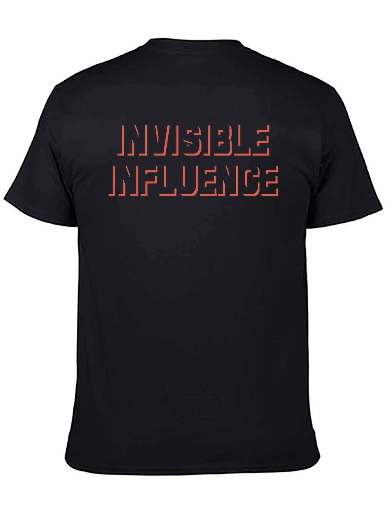Invisible Influence Graphic Tee - Black