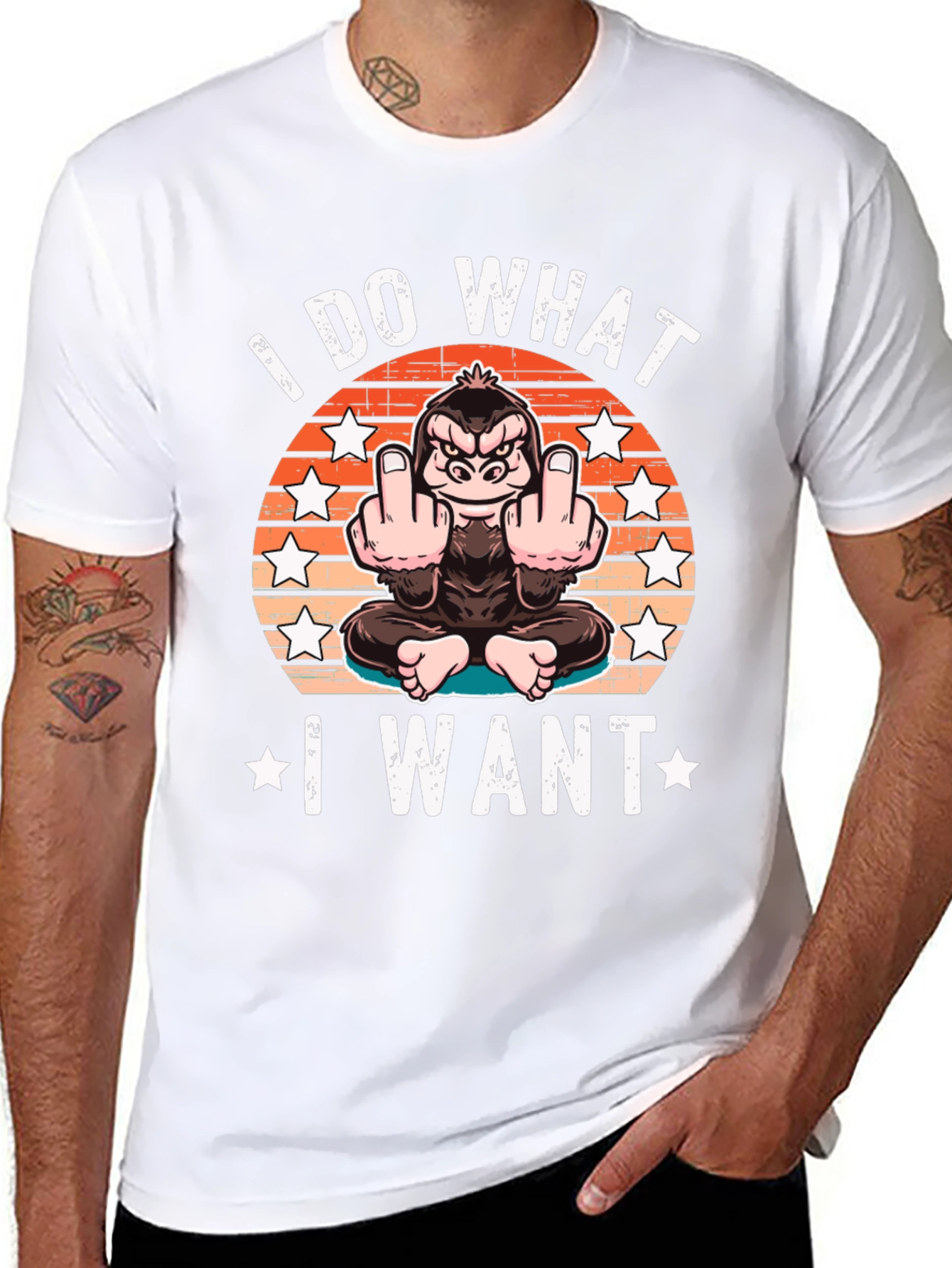 I Do What I Want Graphic T-Shirt