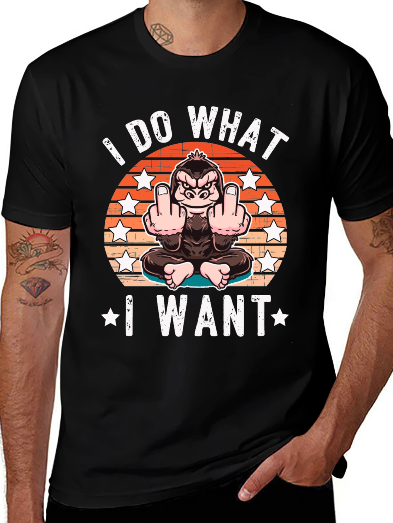 I Do What I Want Graphic T-Shirt