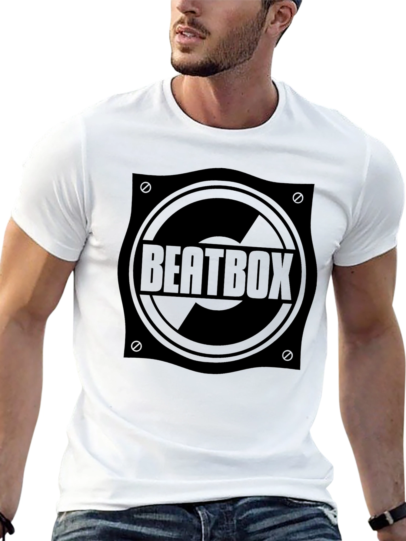 Beatbox Graphic Tee - Cool Music Design