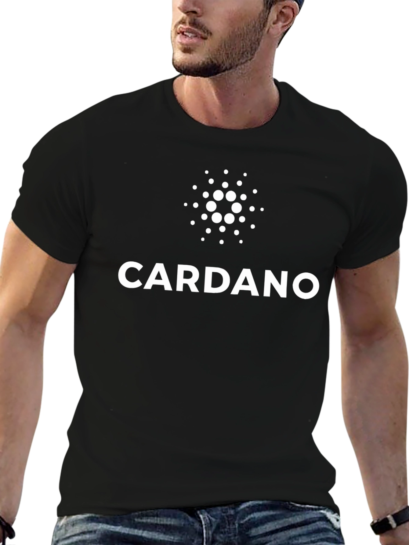 Cardano Crypto Black T-Shirt