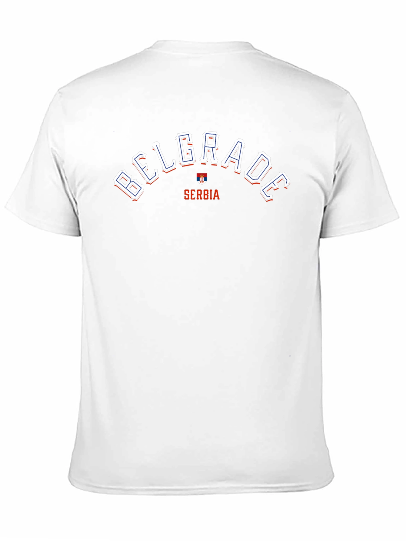 Belgrade Serbia T-Shirt - Black Graphic Tee