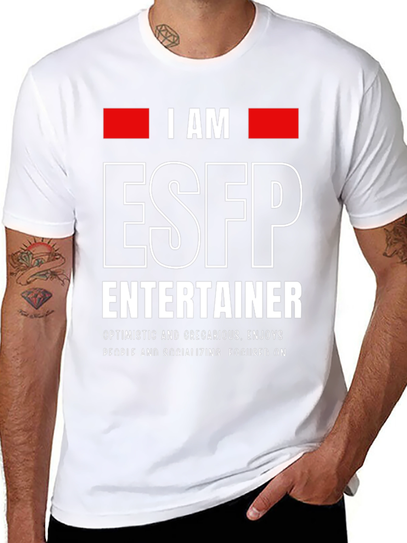 I AM ESFP Entertainer T-Shirt
