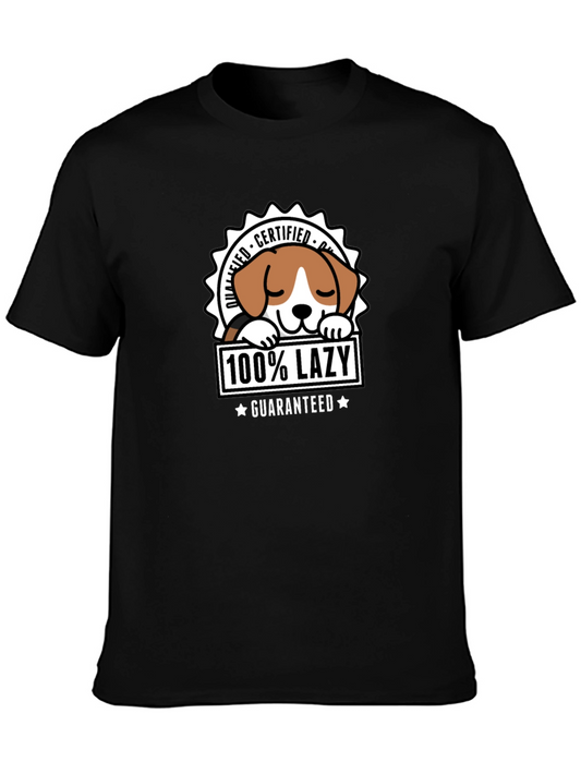 100% Lazy Dog Graphic Tee